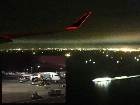 190 Arrive at Haneda after passing in front of "Umihotaru/Sea firefly" 